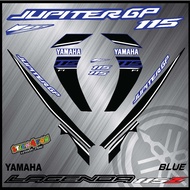 STRIPE MOTOR Yamaha Lagenda SRL 115 ZR/ SRL115 FI JUPITER GP 115 ( 2 ) BODY STICKER