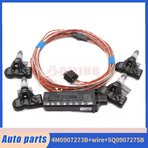 Set Tire Pressure Monitoring Sensor TPMS 4M0907273B 5Q0907275B for AUDI Q7 A5 SKODA BENTLEY PORSCHE 