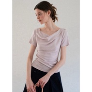 Eggka collared short-sleeved t-shirt
