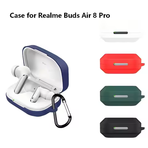 Soft Silicone Cases for Realme Buds Air8 Pro Protective Bluetooth Wireless Cover Charging Box Anti S