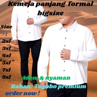 KEMEJA Jumbo formal shirt xxxl xxxxl Oversized office shirt 9xl 7xl 5xl
