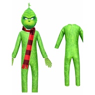 Cosplay Grinch One-Piece Tight Performance Costume