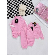 Kids’ Pink Sporty Tracksuit – 2-Piece Jacket & Jogger Set (for ages 2-7)