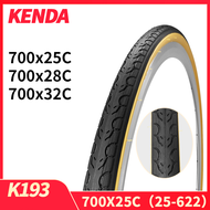 KENDA K193ยางจักรยานเสือหมอบ700C CST 700x23C 700x25c 700x32c CST Skinwall ยางรถจักรยานยางรถ Ultralig