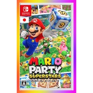 【Direct From Japan】JAPANESE Nintendo Switch video game Mario Party Superstars - Brand New