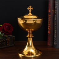 Holy Grail Holy Box Rosary Rosary Gold-plated Liturgical Supplies Holy Communion Cup Mass Supplies