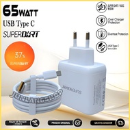 Realme Charger 65W/ 65Watt Type C 100% Super Dart Fast ChargingOriginal