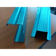 (59'') C Channel Blue Biru / Batten Blue Besi Bumbung C Besi Bumbung V 5FT