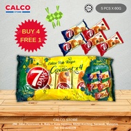 7 Days Croissant 4+1 Edisi Pek Raya Beli 4 Percuma 1 60g x 5pcs