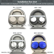 WHUEAL Waterproof Earphone Case Hard EVA Headphone Travel Carrying Case Pouch for WH-1000XM3 MDR-1 A