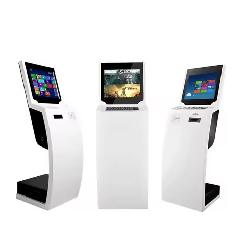 Good Quality 19 Inches WINDOWS 10 SDK Customization Kiosk Self Service Kiosk Self Service Ticket Kio