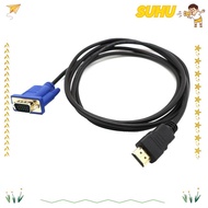 SUHU 1.8M 6FT Video Cable Useful Professional Multime HDMI To VGA
