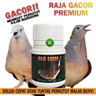 100 BUTIR JAMU HERBAL PERKUTUT RAJA GACOR pil apbn bird care prebiotik madura koong super kuong jpj