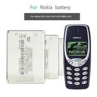 แบตเตอรี่โทรศัพท์สำหรับ Nokia 3310 3330 3410 3510 5510 3530 3335 3686 3685 3589 3315 3350 3510 6650