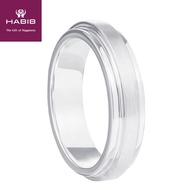 HABIB Men's Ring in 925/ Palladium 093231120(PLD)