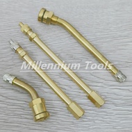 MTOOLS 2Way Tyre Valve Adjustment | 4'" Extension Valve | 5" Extension Valve | L45* Extension Valve