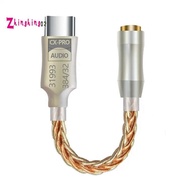 1 PCS CX31993 HiFi  Type C to 3.5mm Headphone Amplifier IEM AMP Mobile Phone Adapter Metal A
