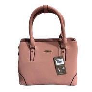 SACHS PINK GENUINE LEATHER HANDBAG