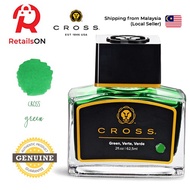 CROSS Refill Fountain Pen 62.5ml Ink Bottle - Green / Fountain Pen Ink Bottle 1pc (ORIGINAL)