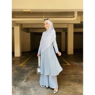 [READY STOCK] JUBAH MUSLIMAH JUBAH CARMELLA BY JELITA WARDROBE