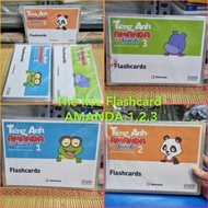 Amanda_ Story Amanda 1,2,3 Flashcards (laminated)
