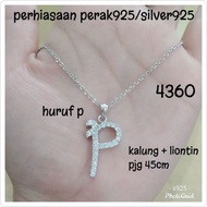 NECKLACE+LIONTIN P WHITE 4360 SILVER 925 FMA