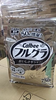 CALBEE 卡樂B 燕麥片 750GM-增量裝【平行進口】有效期至：03/2027
