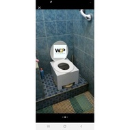 Ready !! Kursi Dudukan Wc Jongkok Closed Duduk Portable/ Wc Toilet