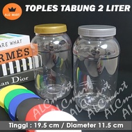 2 LITER TUBE JAR 2 LITER PLASTIC JAR/ 2 LITER CAKE JAR/