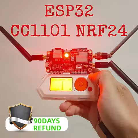 For Flipper Zero Multiboard Expansion Board WiFi NRF24 & ESP32 Support NEF Sniffer/Mousejacker CC110