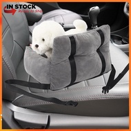 Ulight Pet Car Booster Seat Traveling Dog Cat Carrier Easily Install Multipurpose Grey