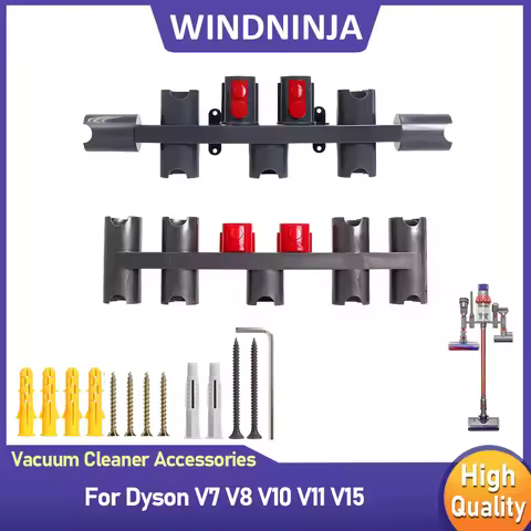 Storage Bracket Accessories For Dyson V7 V8 V10 V11 V15 Vacuum Cleane Brush Head Nine Hole Base Brac