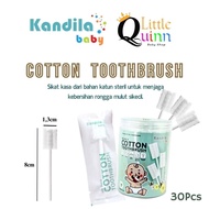 KANDILA Baby COTTON Toothbrush - Baby mouth cleaning gauze
