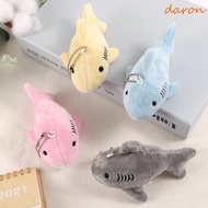 DARON Shark Plush Toy Cartoon Animal Doll Shark Keyring Backpack Keychain Bag Pendant 12CM Ocean Ani