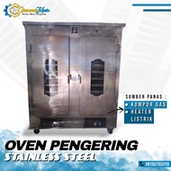 Mesin Oven Pengering Gas dan Listrik Stainless Steel