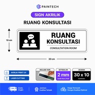 Signage Signage Signage Signage Consultation Room Acrylic Sign Size 30 X 10
