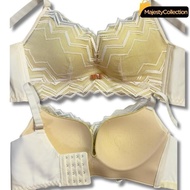 42C No Besi Bra Span Lembut Wireless Baju Dalam Wanita Tiada Dawai