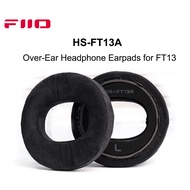 FIIO HS-FT13A Over-Ear Headphone Earpads for FT13 Large Ear Fiber Velvet Ear Covers Soft Skin Friend