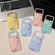 GC277 DAISY CHARMING BEADED MOTIF 2 IN 1 COLORS MACARON CASE FOR SAMSUNG A20 A20S A22 A24 A26 A27 A3