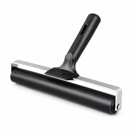 Soft Rubber Brayer Roller Tool Durable Roller Ergonomic Handle Ink Applicator Roller Wide Roller Reu