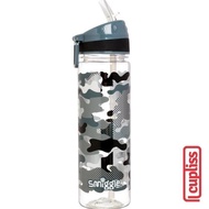 กระติกน้ำ หลอดดูด Smiggle water bottle- Budz- Black