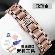 Alternative Orient Watch Steel Band Male Automatic Mechanical Waterproof Sweat Original Double Lion 