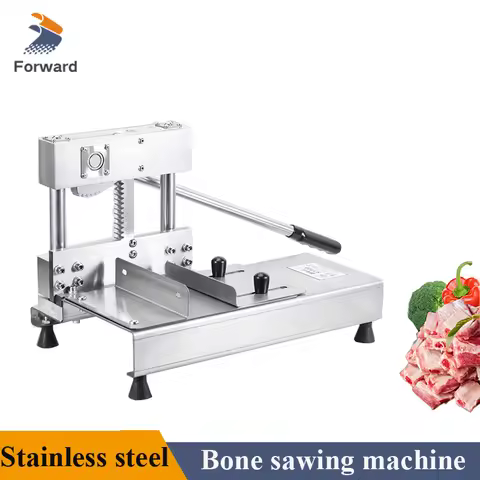 Bone Meat Cutter Manual Meat Cutting Machine Ribs Meat Chopper Slicing Machine for Home for Fish Bee