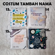 BINDER PRINTING FREE ADD NAME SERIES 02 A5 & B5 A5 Binder B5 Binder