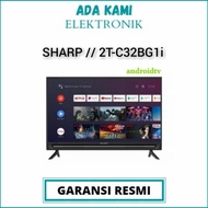 SHARP ANDROID TV 32" I 2T-C32BG1i I 2T-C32BG I SHARP DIGITAL TV 32INCH