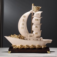 Decoration TV Cabinet Gift Office Ship Home Wine Cabinet Living Room Opening Smooth Sailing Housewar