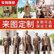 Imitation Copper Landscape Garden Stainless Steel Ornaments Folk Custom Decoration Walking Street Vi