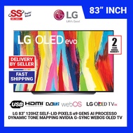 【 DELIVERY BY SELLER 】LG 83" C2 OLED83C2PSA | OLED83C2 4K Smart SELF-LIT OLED TV with AI ThinQ® (2022)