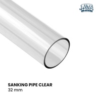 SANKING PVC PIPE CLEAR 32mm aquarium PIPE