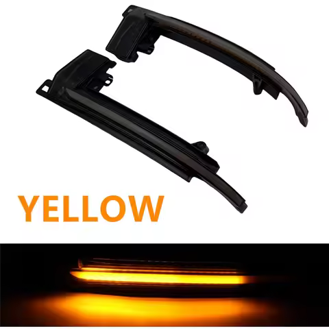 Dynamic LED Side Mirror Light Sequential Blinker Indicator Lamps For Audi A4 A5 A6 A8 Q3 SQ3 A3 8P S